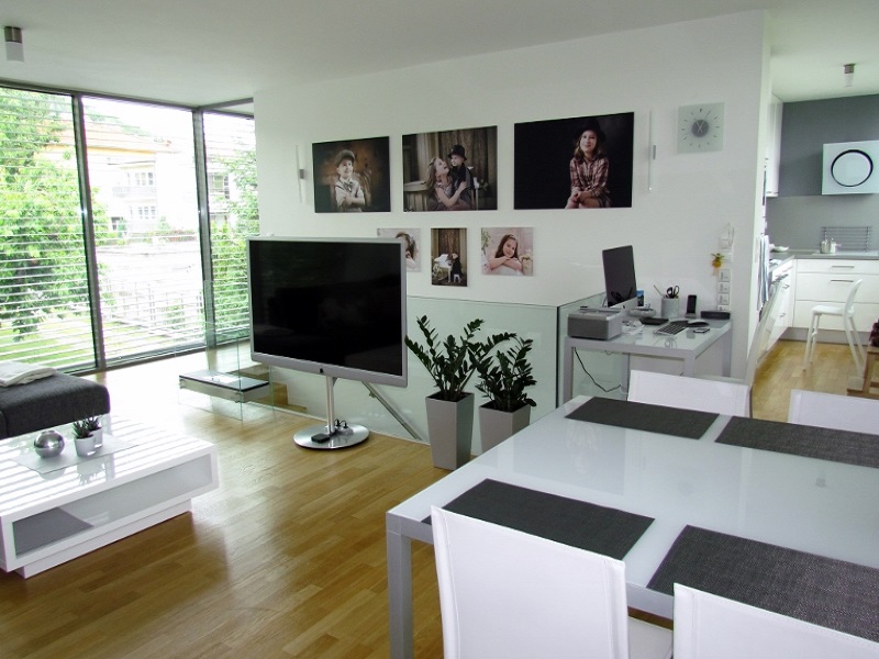 návrh interiéru - obývacia izba 6 - dom Bratislava