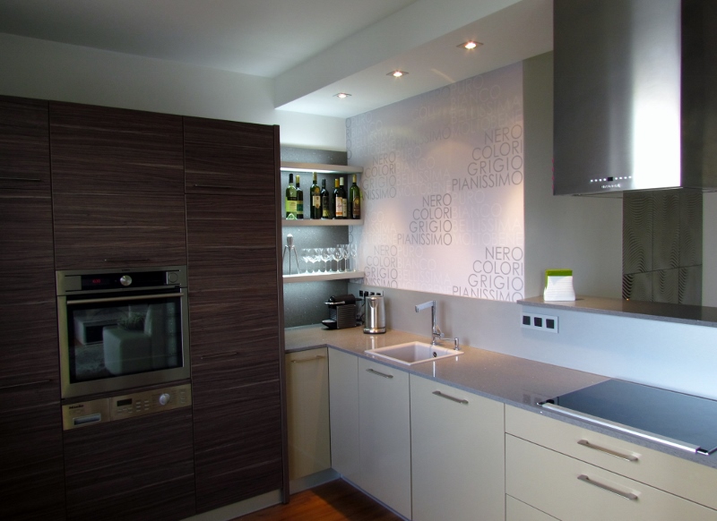 návrh interiéru - kuchyňa - byt Senec